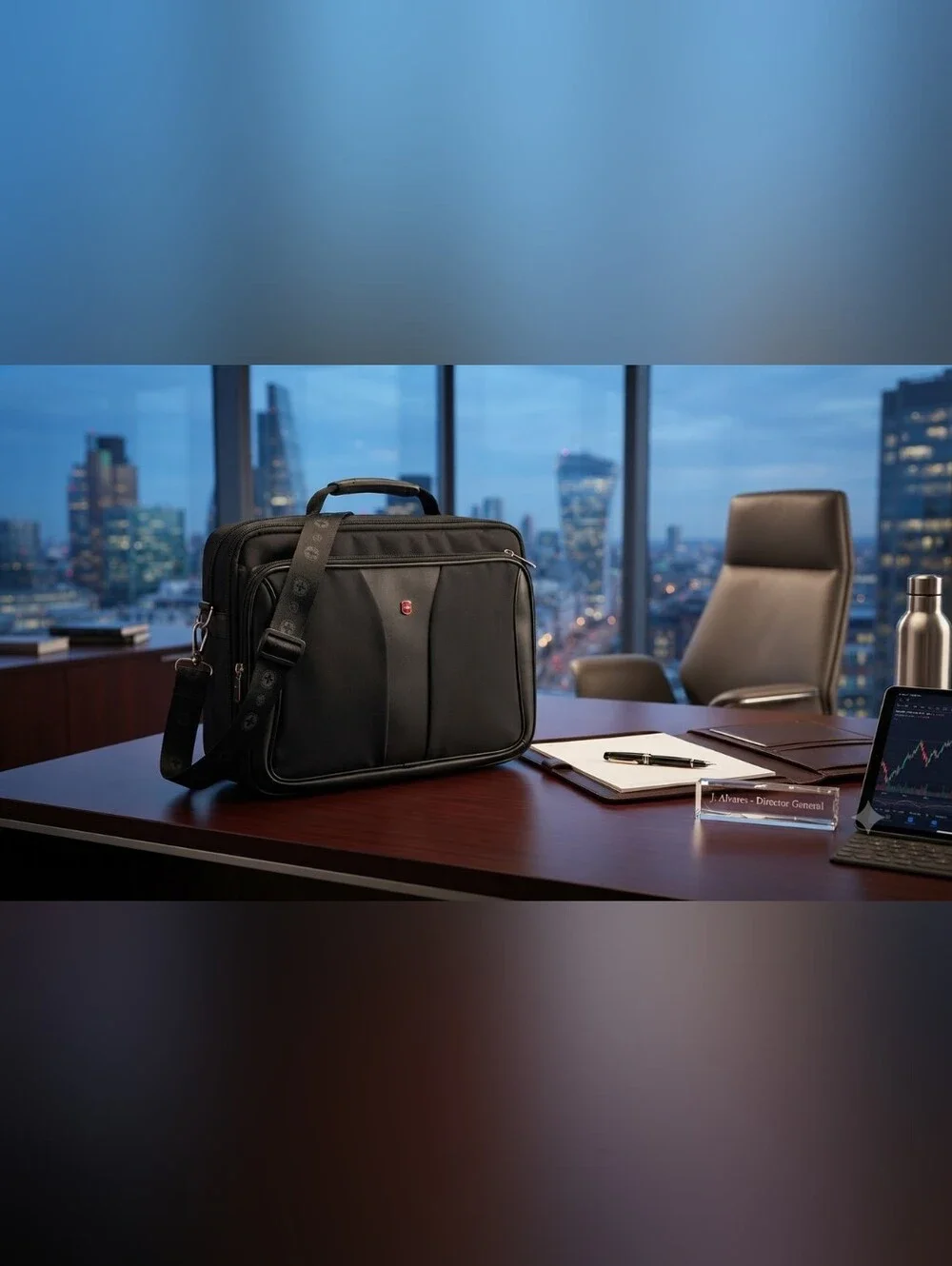 Professional SwissGear Laptop Briefcase- Sleek, Durable & Organized